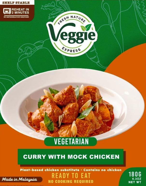 Curry with Mock Chicken