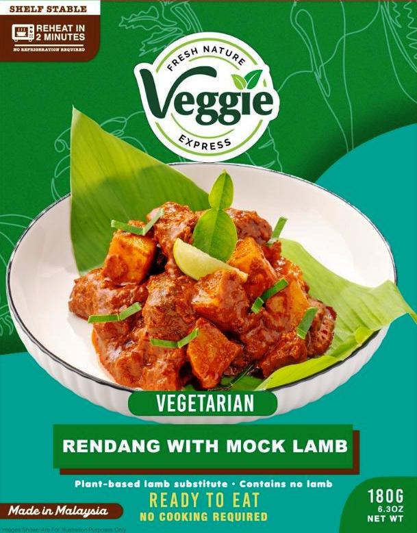 Rendang with Mock Lamb